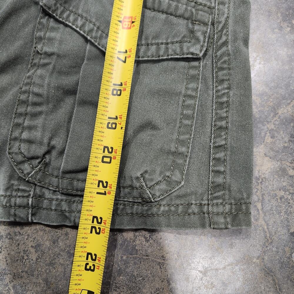 Fox Riders Company Womens Jacket Coat Army Green Olive Military Sz XS Logo - Picture 11 of 14
